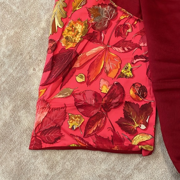 Hermes silk and angora scarf authentic 11.5X67.5 - Picture 2 of 6